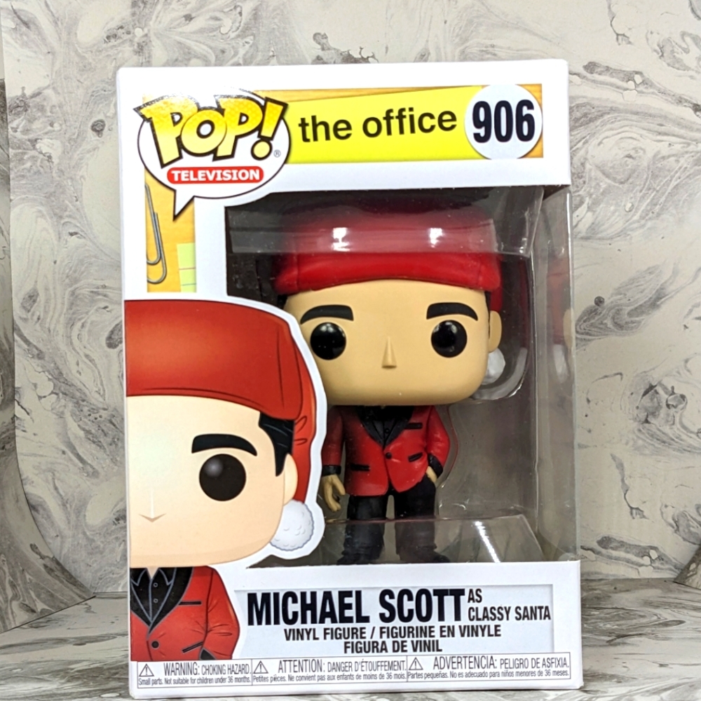 Funko Pop The Office Michael Scott as Classy Santa, MIB